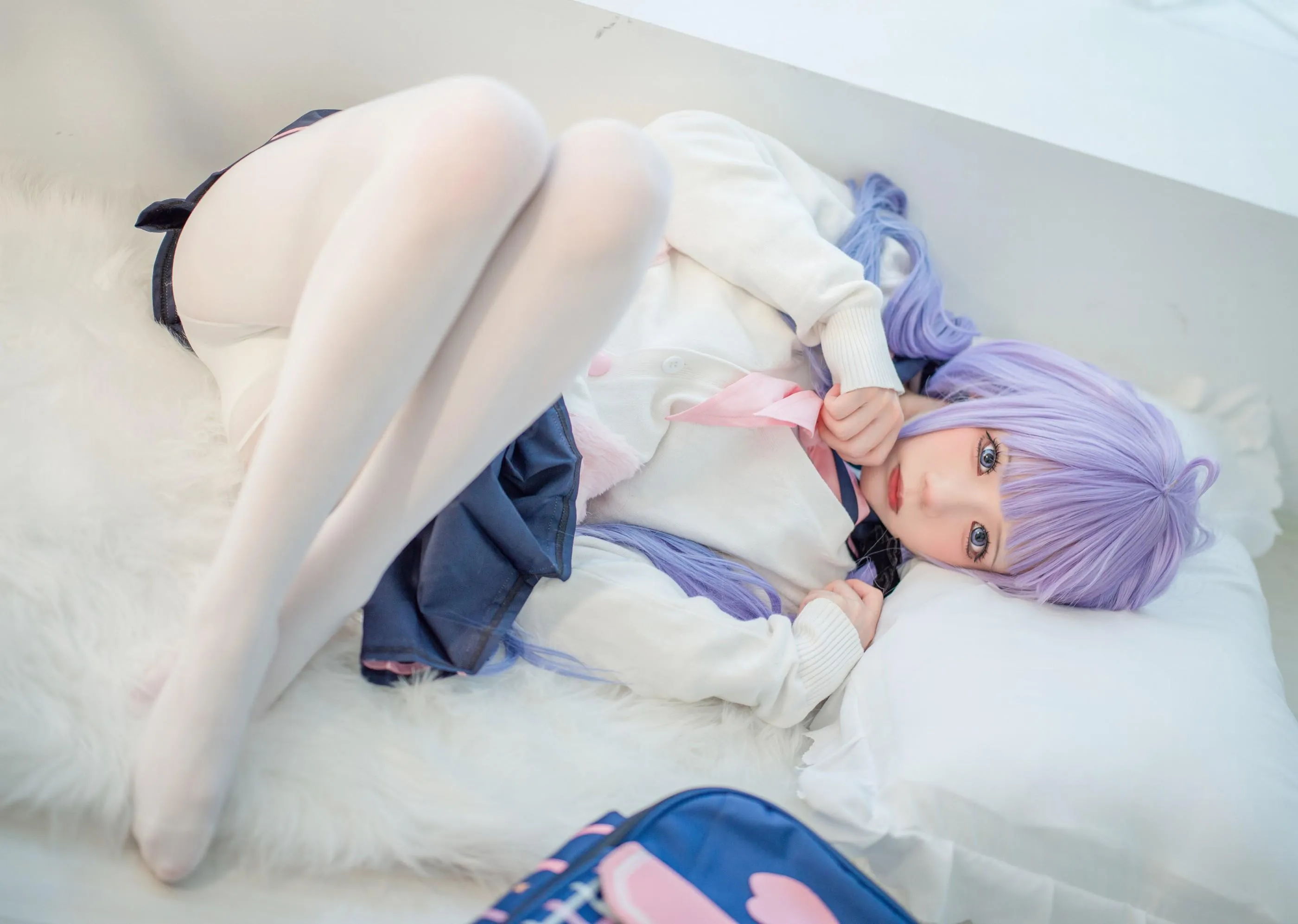 王胖胖u – NO.011 独角兽制服 [18P]插图4